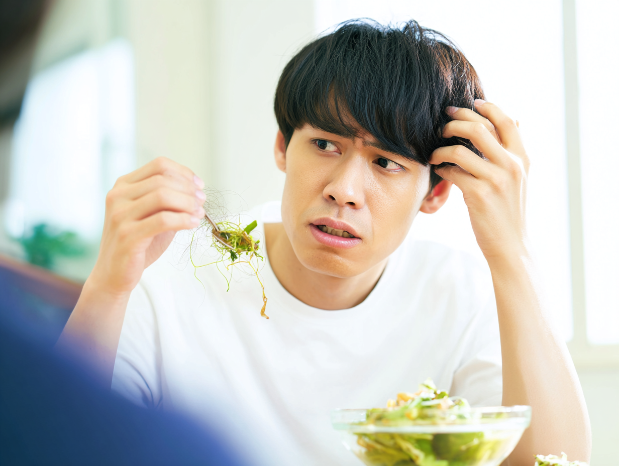 若はげ対策にこの食事！知っておきたいあなたがすべき行動とは？