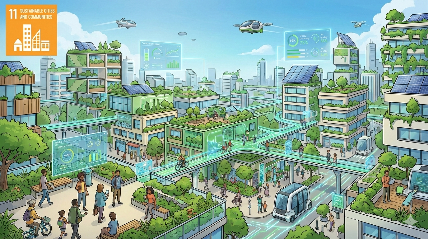 SDGs 11：住み続けられるまちづくりにおける、問題解決までの手順書