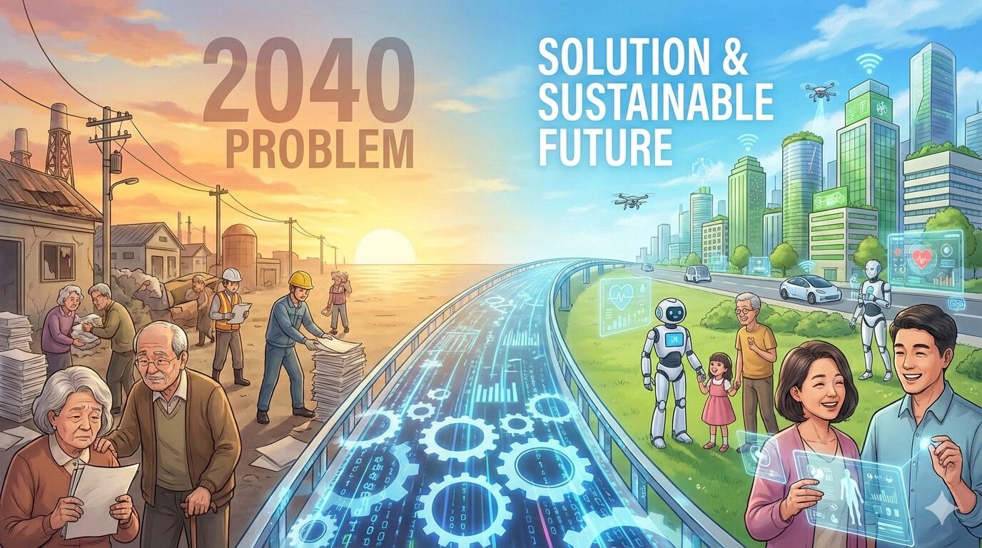 2040年問題における、問題解決までの手順書