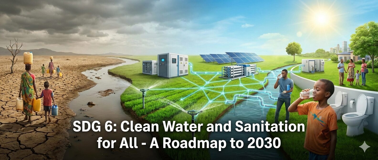 SDG 6における、問題解決までの取り組み手順書