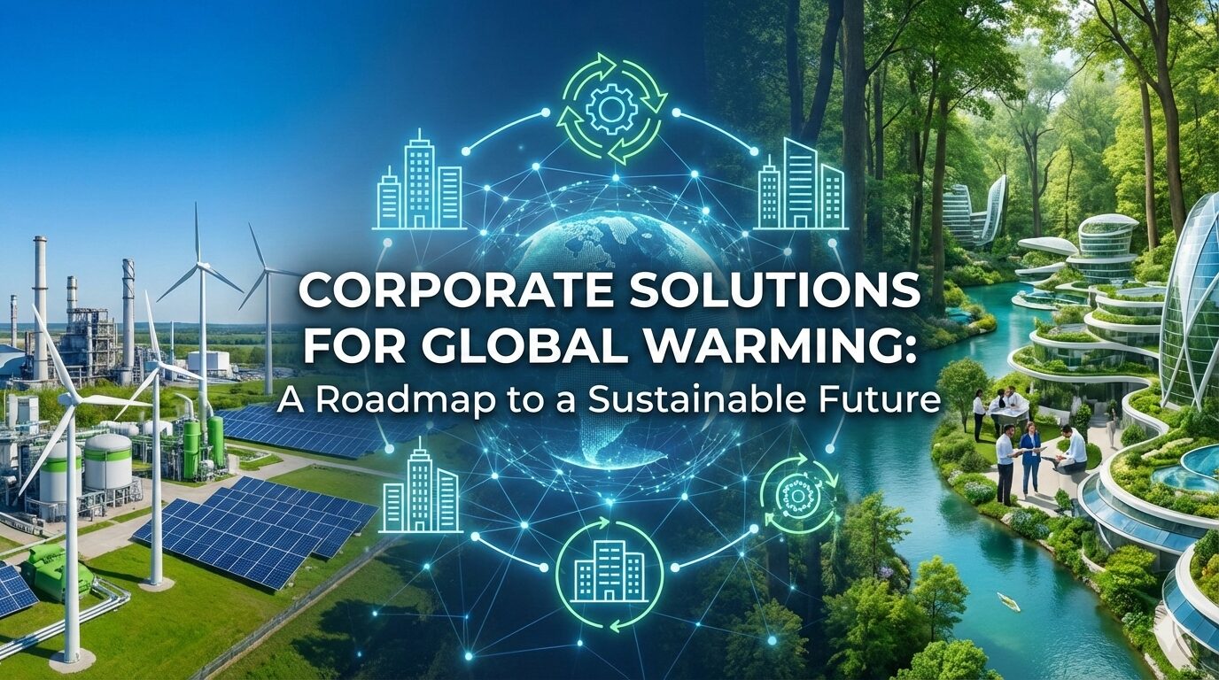 地球温暖化解決策（企業）における、問題解決までの手順書