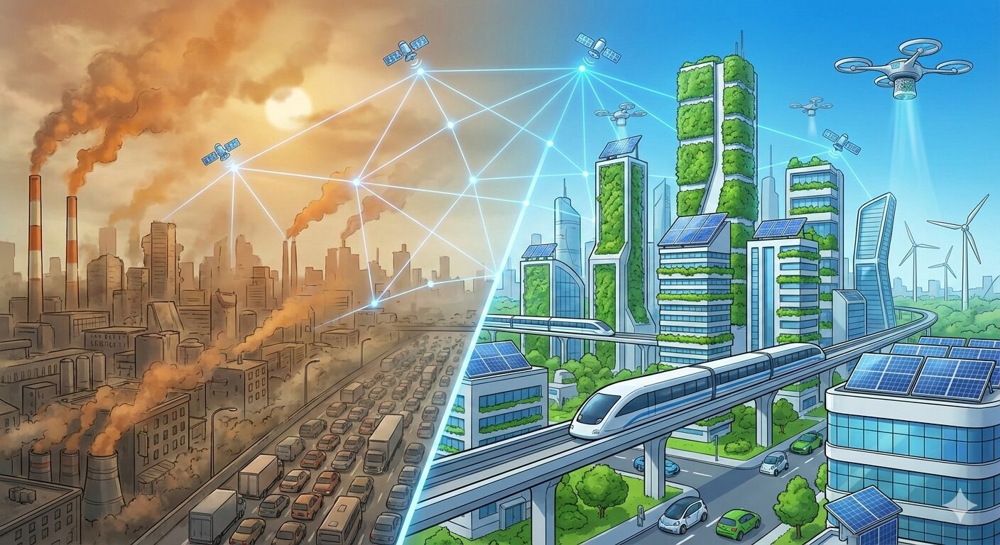 大気汚染における、国主体での問題解決までの手順書