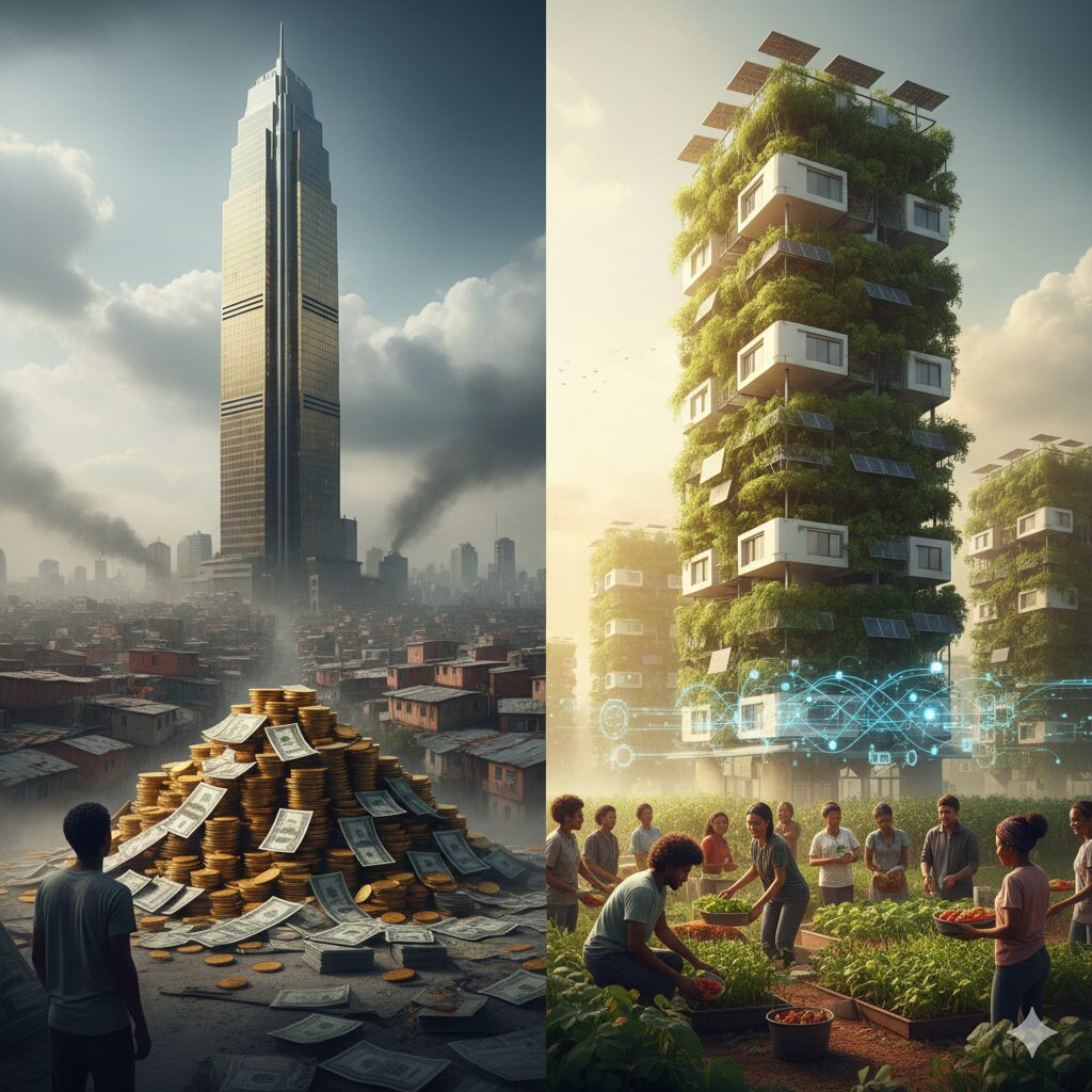 経済格差における、世界レベルでの問題解決までの手順書