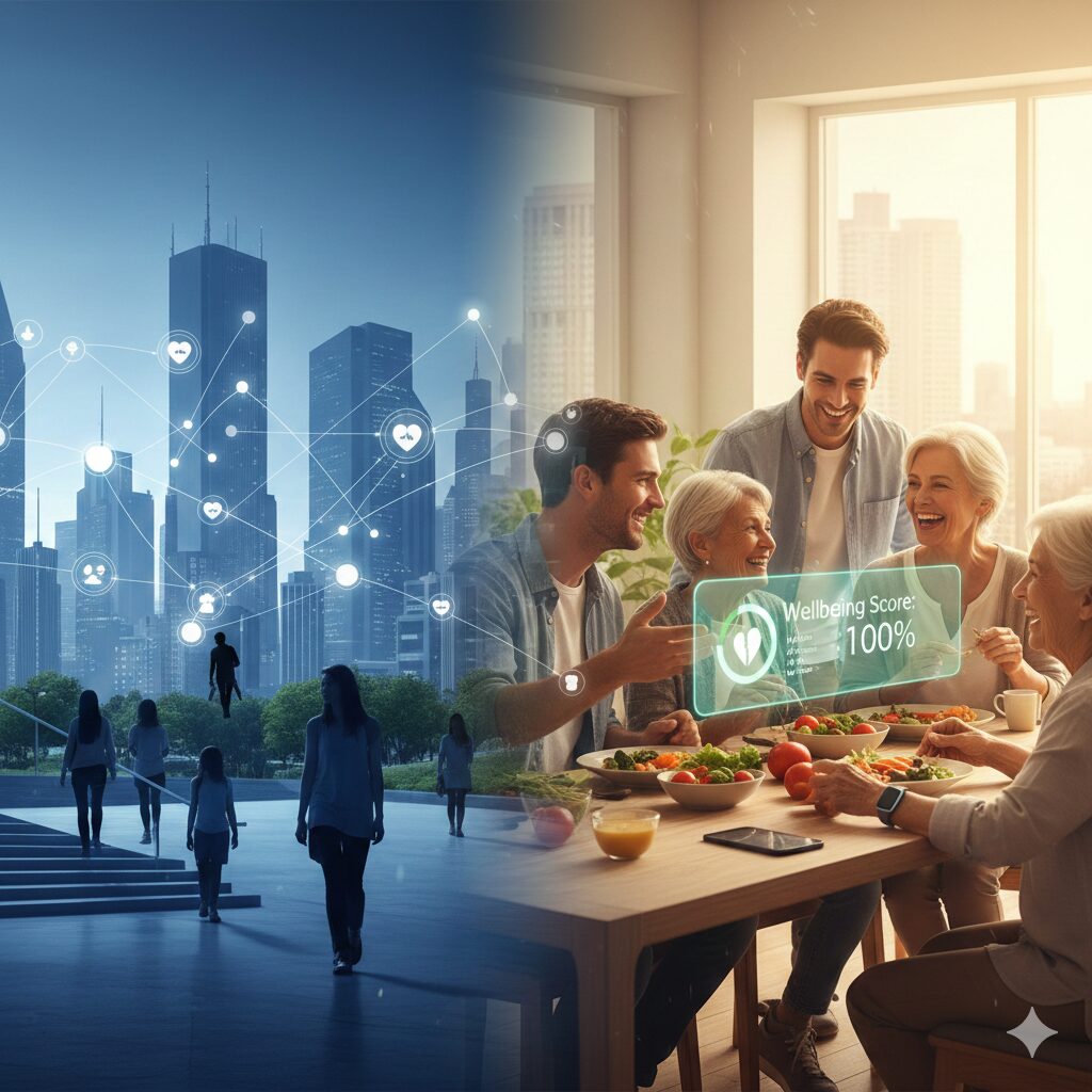 健康課題（現代社会における生活習慣病・メンタルヘルス・高齢化に伴う問題解決策