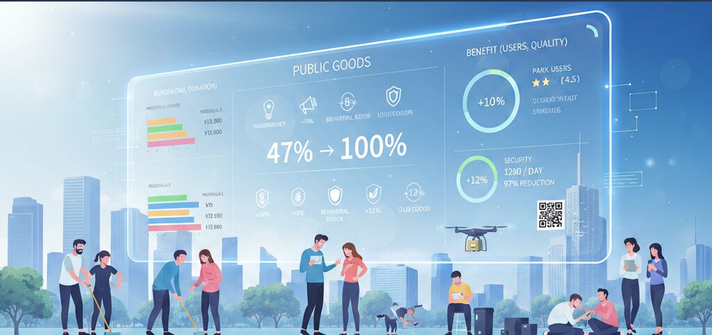 フリーライダー問題（公共財）における、問題解決までの手順書