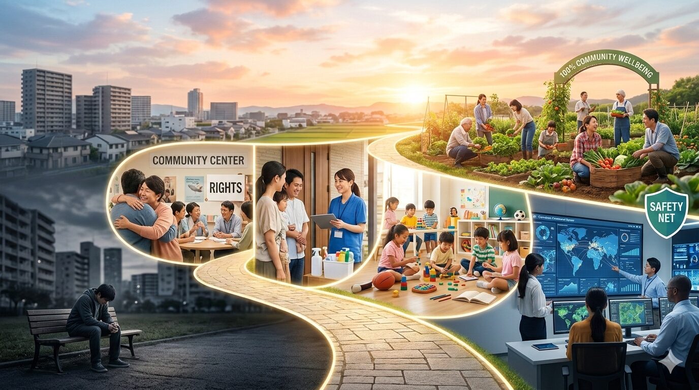 相対的貧困における、問題解決までの手順書