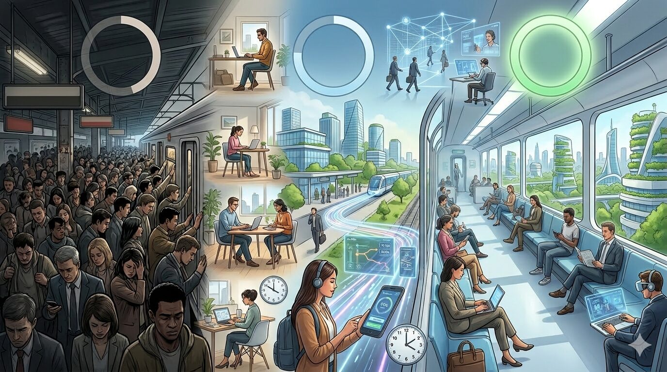 通勤通学ラッシュにおける、問題解決までの手順書