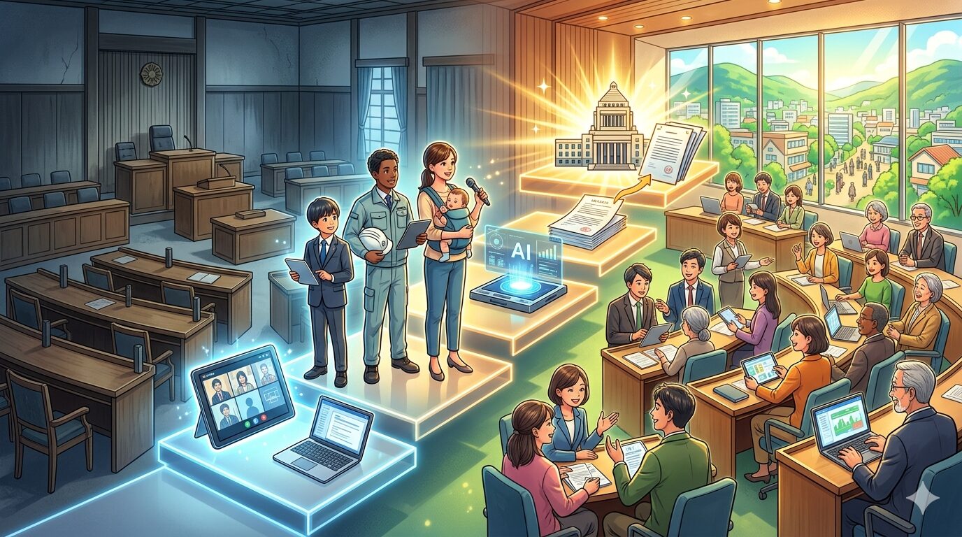 地方議員なり手不足における、問題解決までの手順書