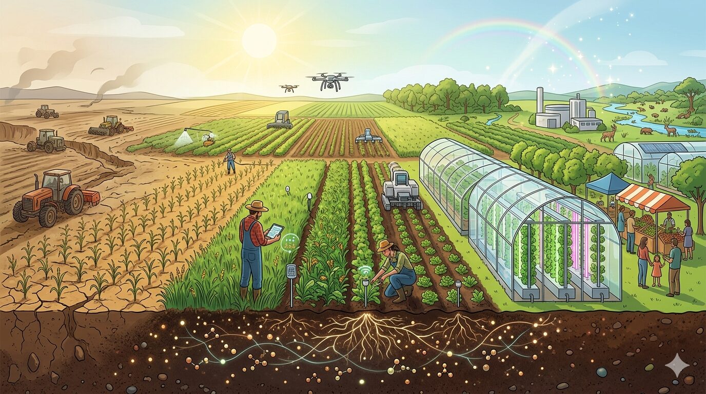 農業環境問題における、問題解決までの手順書